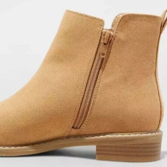 Womens Brenna Boots Universal Thread Tan 7 Tan Ankle Bootie target winter boho - Picture 3 of 16